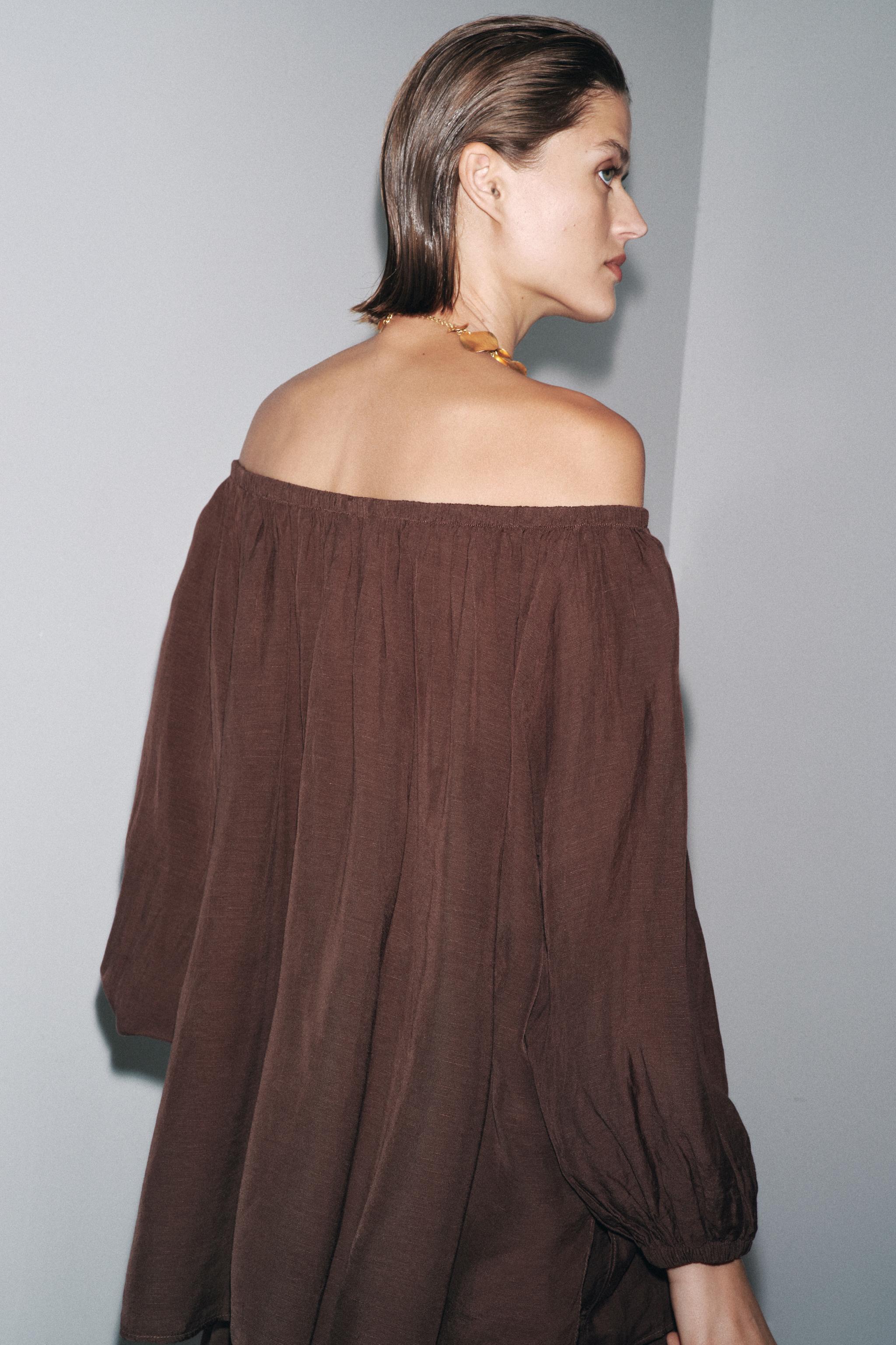 ZW COLLECTION OFF-THE-SHOULDER TOP
